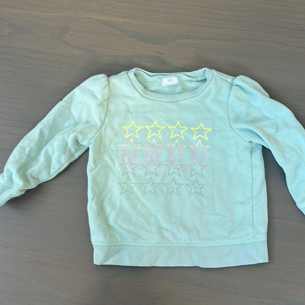 Blue sweatshirt